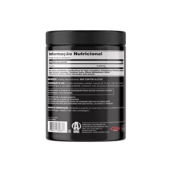 Creatina 100% Pura | Monohidratada | 200g - Universal - Imagem 2
