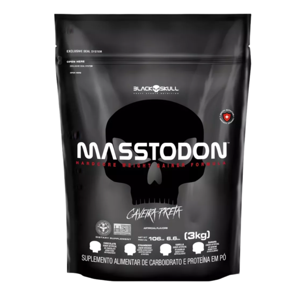 Masstodon | 3kg - Black Skull