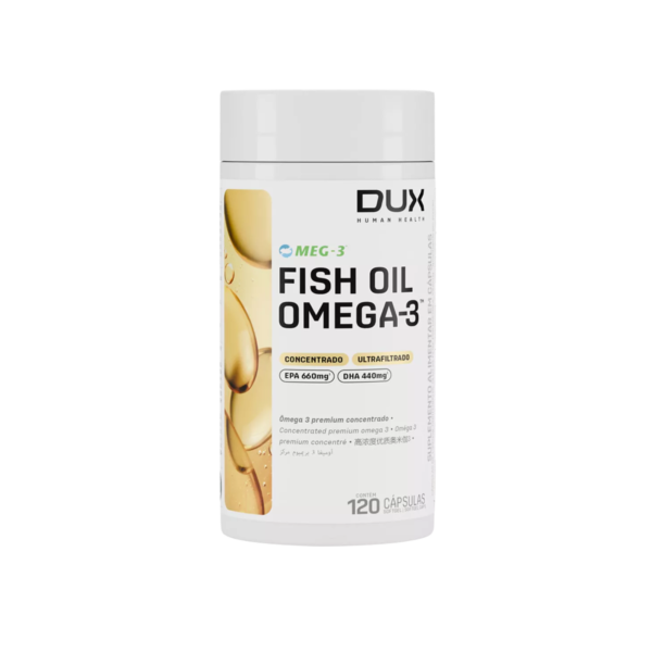 Fish Oil | Ômega-3 | 120 cápsulas - DUX