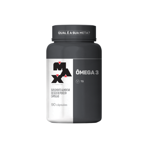 Ômega 3 | 90 Cápsulas - Max Titanium