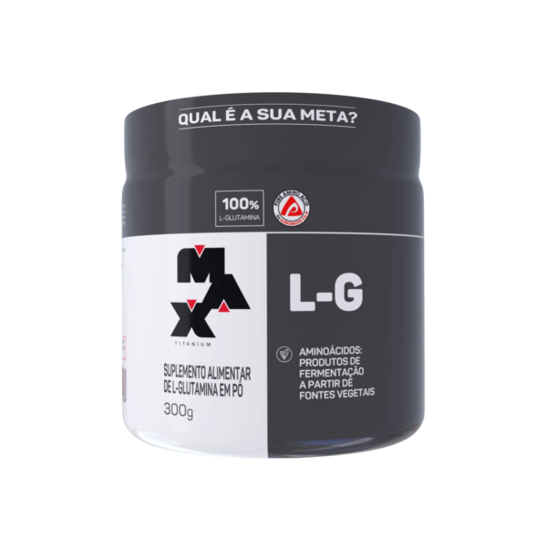 Glutamina L-G | 300g - Max Titanium
