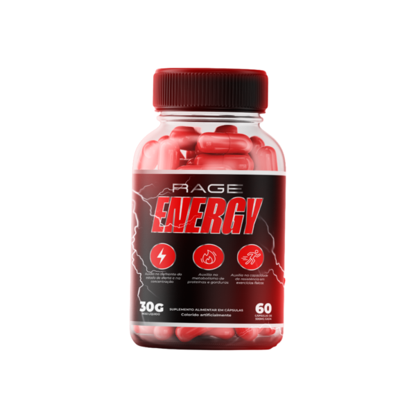 Rage Energy | 60 Cápsulas - Rage Labz