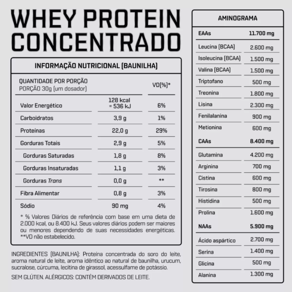 Whey Concentrado | 900g - DUX - Imagem 4