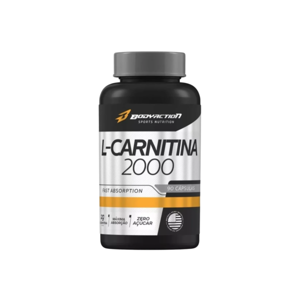 L-Carnitina | 2000 | 90 Cápsulas - BodyAction