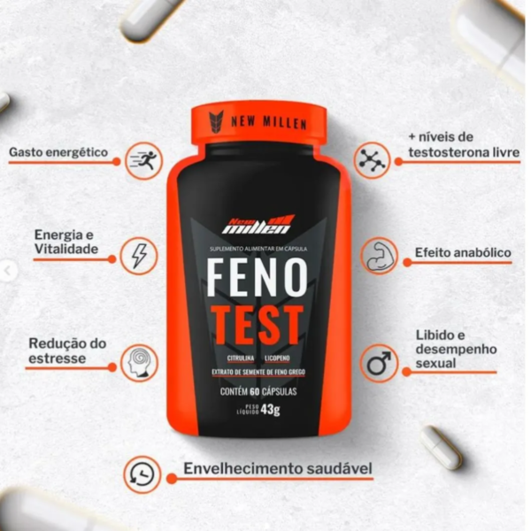 Fenotest | 60 Cápsulas - New Millen - Imagem 2