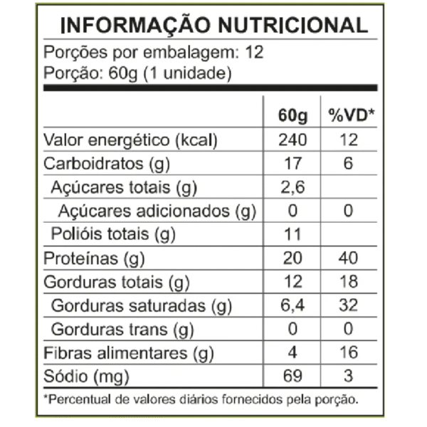 Barra de Proteina | 1un | 60g - BOLD - Imagem 2