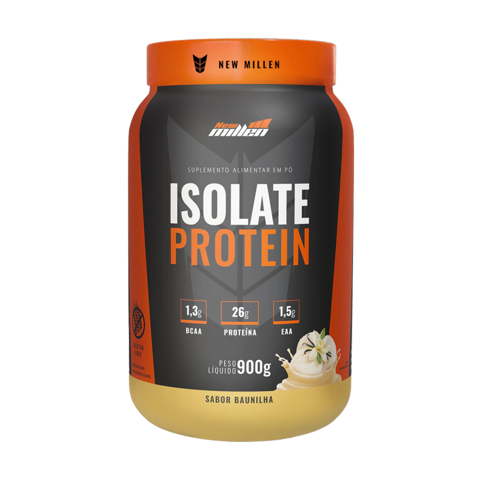 Isolate Hd Isolate Protein | Zero Lactose | 900g – New Millen – HD Suplementos