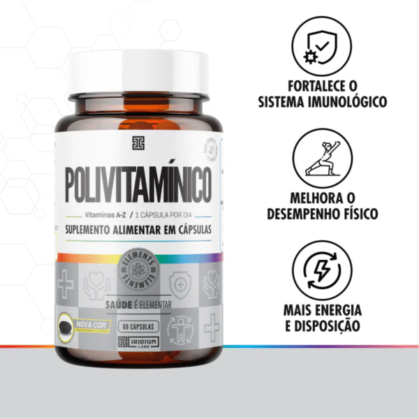 Polivitamínico | A-Z | 60 Cápsulas - Iridium Labs - Imagem 4