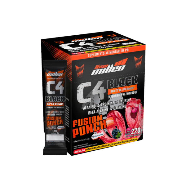 C4 Black | Beta Pump | 1un | 10g - New Millen