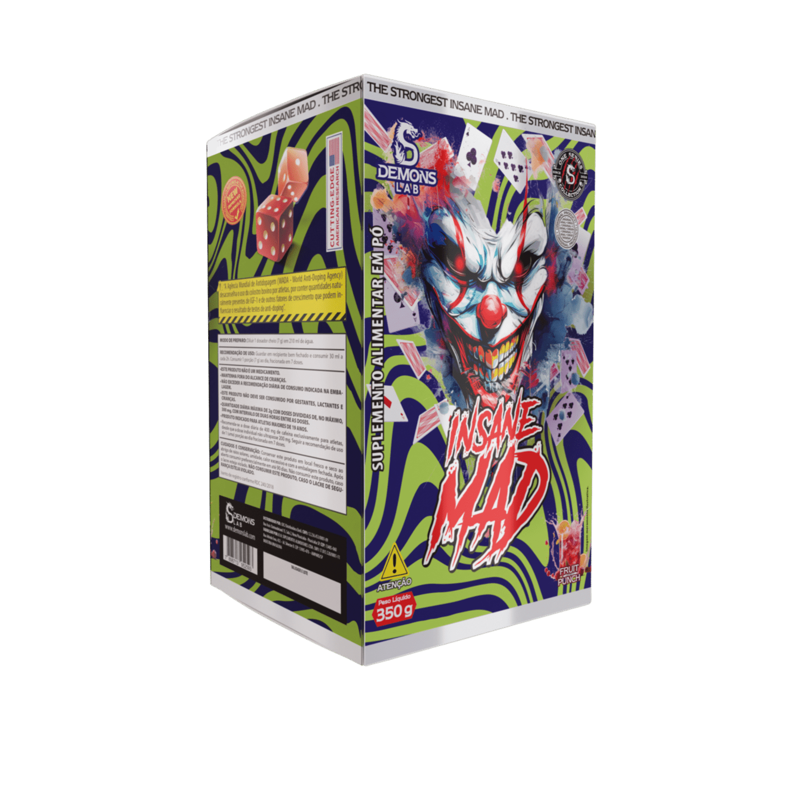 Insane MAD | 350g - Demons Labs - Imagem 2