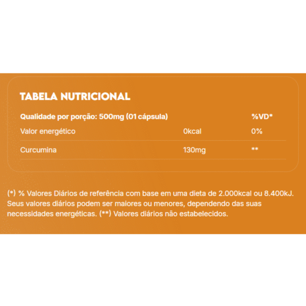 True Cúrcuma | 60 Cápsulas - True Source - Imagem 2