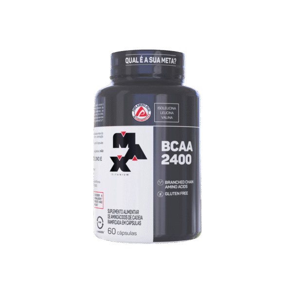 BCAA | 2400 | 60 Cápsulas - Max Titanium