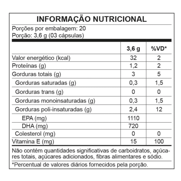 Ômega 3 | Ultra TG | 60 Cápsulas - Nutrata - Imagem 2