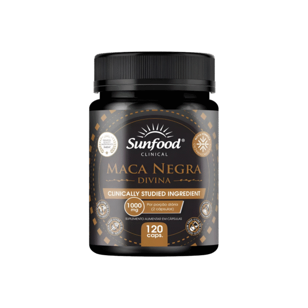 Maca Peruana Negra | Divina | 120 Cápsulas - Sunfood