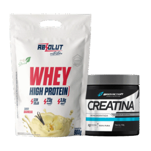 Whey High Protein + Creatina 100% Pura
