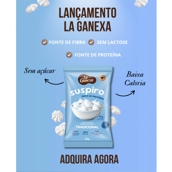 Suspiro Proteico | 30g - La Ganexa - Imagem 3
