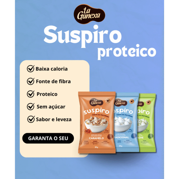 Suspiro Proteico | 30g - La Ganexa - Imagem 4