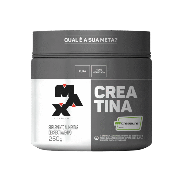 Creatina 100% Pura | Creapure | 250g - Max Titanium