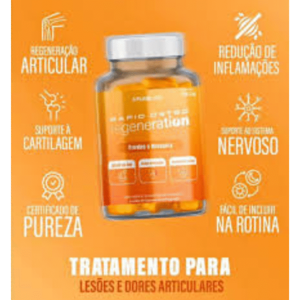 Rapid Osteo | Regeneration | 60 Cápsulas - Fuse Labs - Imagem 3