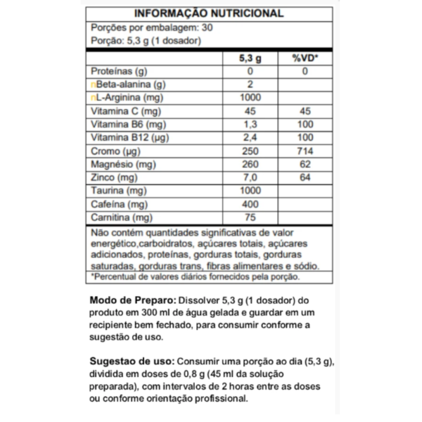 Focus | 159g - Muscle Definition - Imagem 2