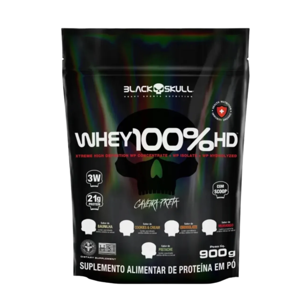 Whey 100% HD | 900g - Black Skull