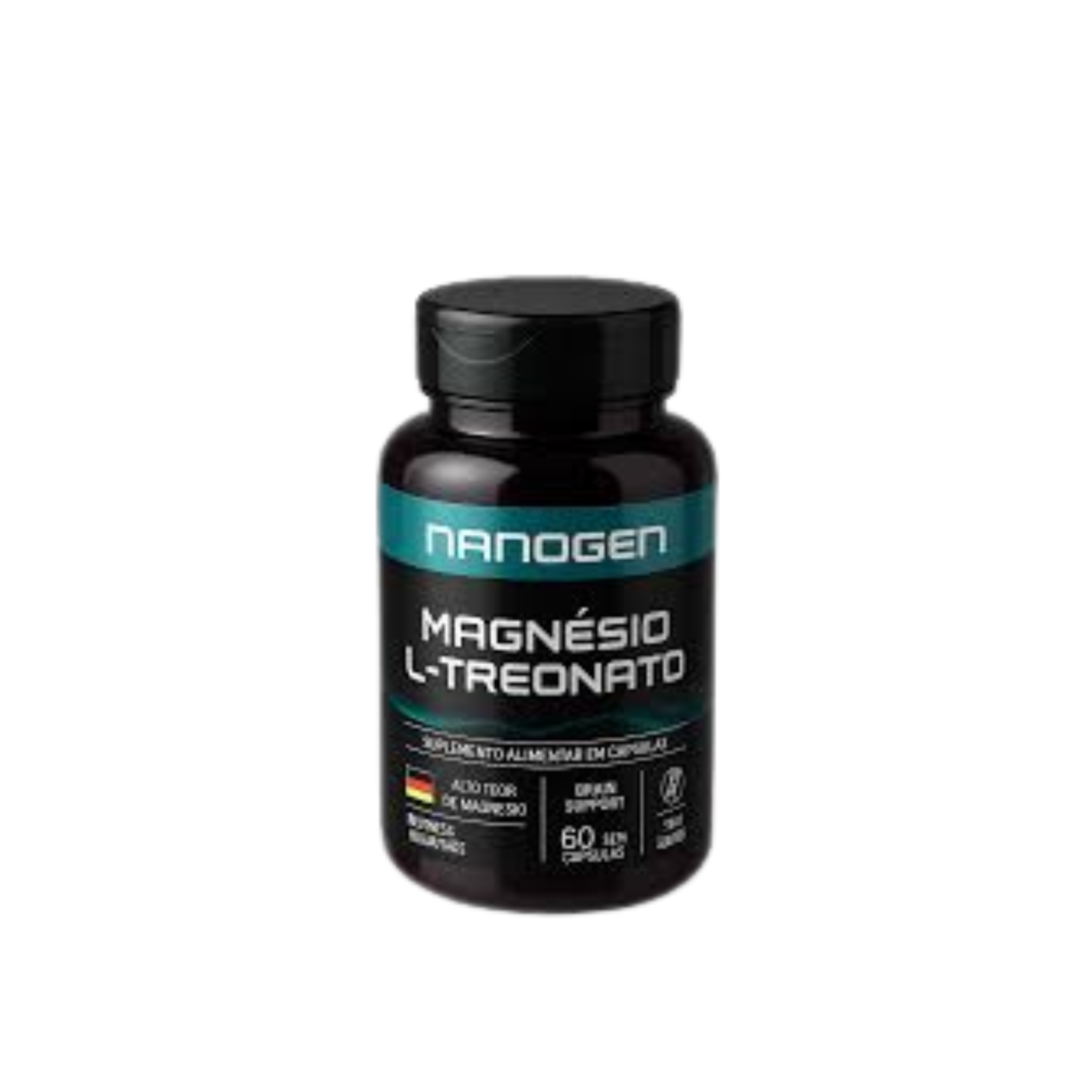 Magnésio L-Treonato | 60 Cápsulas - Nanogen