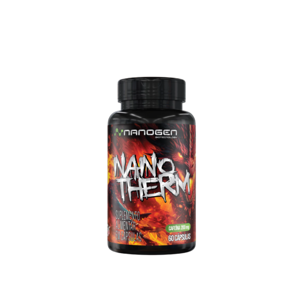 Nano Therm | Cafeína | 200mg | 60 Cápsulas - Nanogen