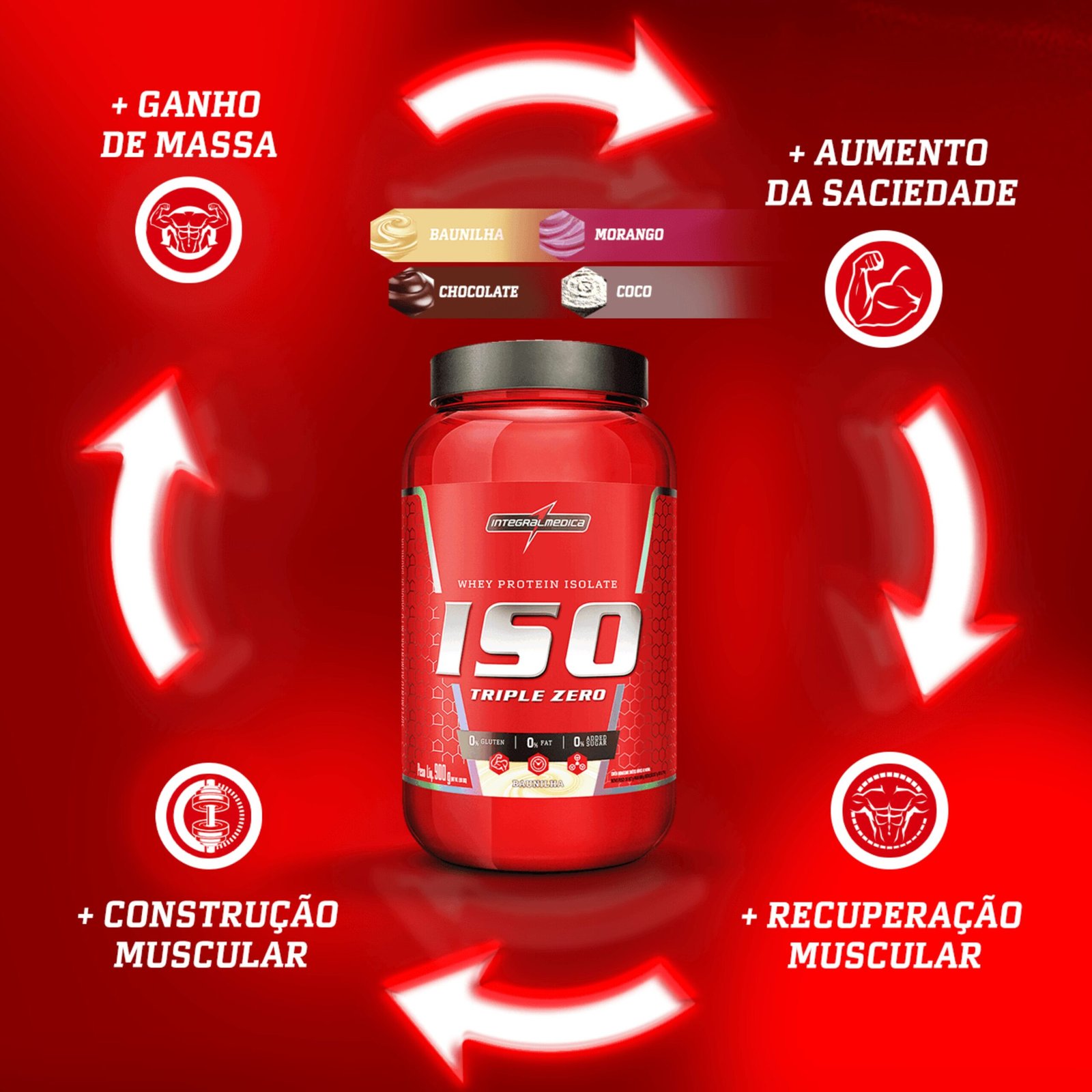 Iso Triple Zero | 900g - Integralmedica - Imagem 3