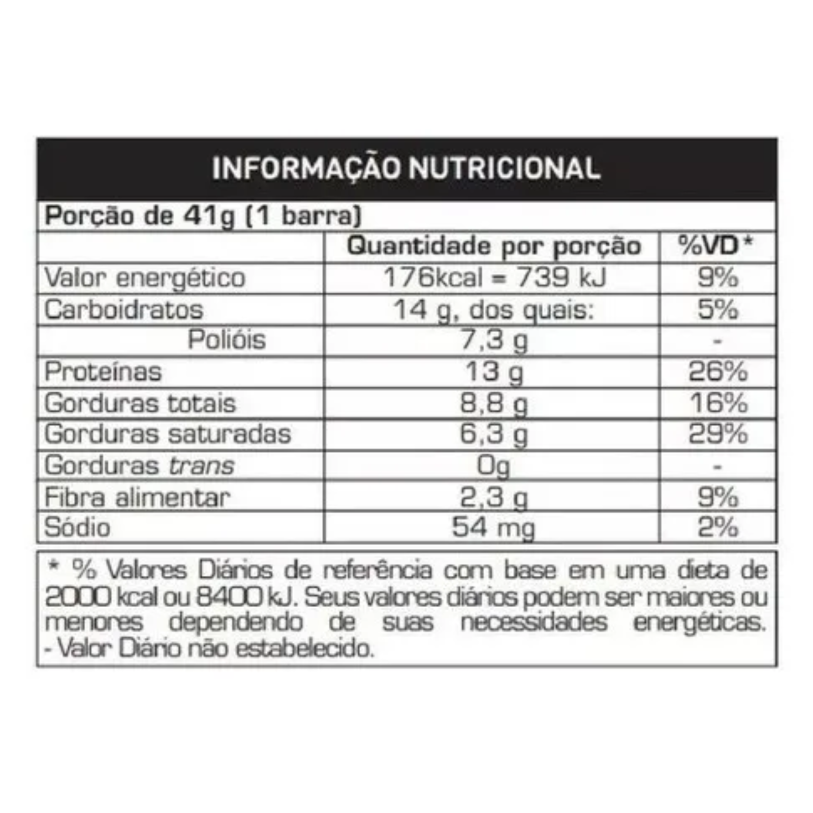 Power Protein Bar | 41g - Max Titanium - Imagem 2