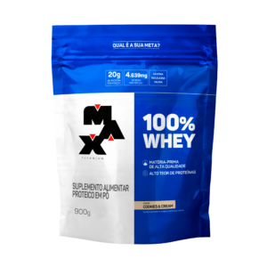 100% Whey | Refil | 900g - Max Titanium